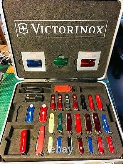 SUPER Rare Victorinox Salesman Example Representative Suitcase Swiss Army knife