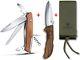 SWISS ARMY KNIFE VICTORINOX RANGERWOOD 55 + HUNTER PRO WOOD with pouch