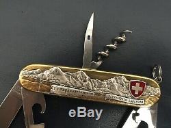 SWISS ARMY KNIFE Victorinox Spartan Jungfrau Limited 91mm rare