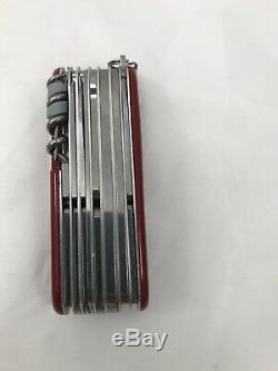 SWISS ARMY VICTORINOX Swiss Champ SOS DELUXE KNIFE SET Red Double Pouch
