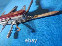 SWISS Officers Army Knife VICTORINOX Multi-Tool Stainless Steel Rostfrei + Case