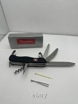 SWISS Victorinox Fireman CYRK Army Knife Black with Locking Blade 46928548675