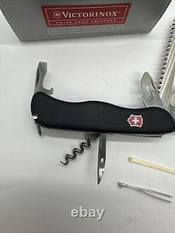 SWISS Victorinox Fireman CYRK Army Knife Black with Locking Blade 46928548675