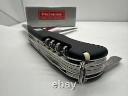 SWISS Victorinox Fireman CYRK Army Knife Black with Locking Blade 46928548675