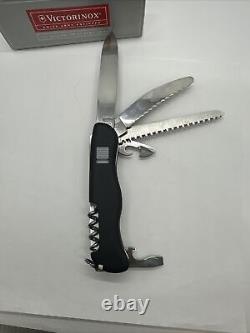 SWISS Victorinox Fireman CYRK Army Knife Black with Locking Blade 46928548675