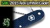 Sak 2015 Limited Edition Alox Cadet Victorinox Swiss Army Knife