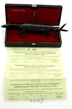 Sammlermesser Collector's Swiss Army Knife Edt1985 By Victorinox Of Switzerland