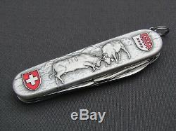 Schweizer Taschenmesser, veredeltes VICTORINOX SPARTAN, swiss army knife