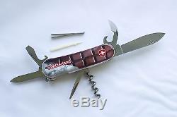 Set 4 Swiss Army Folding Knives Wenger Evolution Knife