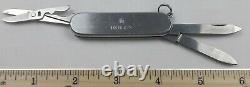 Stainless VICTORINOX ROLEX Ensign Swiss Army Pocket Knife withScissors