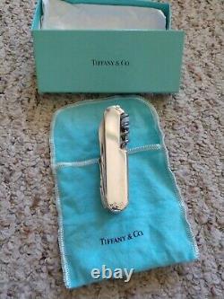 Sterling Silver Tiffany & Co. Swiss Army Knife Pouch Box