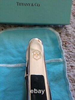 Sterling Silver Tiffany & Co. Swiss Army Knife Pouch Box