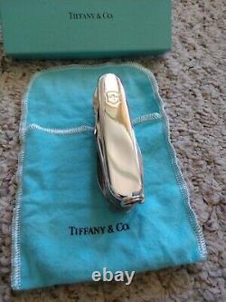 Sterling Silver Tiffany & Co. Swiss Army Knife Pouch Box