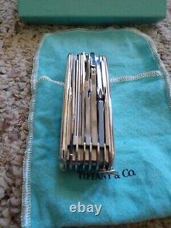 Sterling Silver Tiffany & Co. Swiss Army Knife Pouch Box