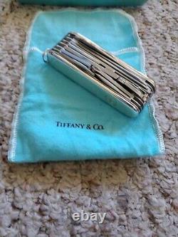 Sterling Silver Tiffany & Co. Swiss Army Knife Pouch Box