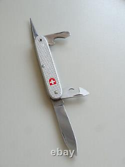 Superb 1985 Wenger Switzerland Delemont soldier alox Swiss Army Knife Messer 85