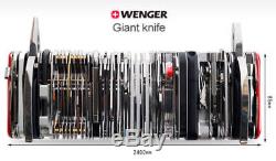 Superselten Wenger Swiss Army 16999 Giant Knife, 87 Implements /141 Functions