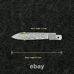 Swedish Damascus Powder Steel Replace Blade for 91mm Victorinox Swiss Army Knife