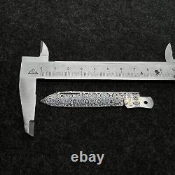 Swedish Damascus Powder Steel Replace Blade for 91mm Victorinox Swiss Army Knife