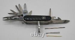 Swiss Army 1.6795.3-x1 Black Large Swiss Champ Victorinox Multi Tool Knife