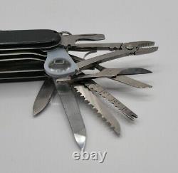Swiss Army 1.6795.3-x1 Black Large Swiss Champ Victorinox Multi Tool Knife