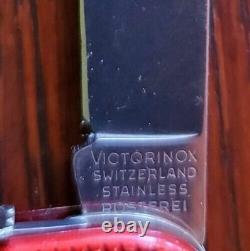 Swiss Army 4-Blade Knife 93 mm Victorinox Red Alox Old Cross BSA Boy Scout Mint