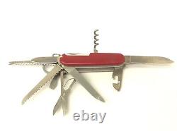 Swiss Army Hoffritz Officer Suisse Utility Pocket Knife Tool Vitorinox Stainless