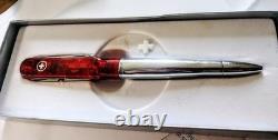 Swiss Army Knife & Ball Point Pen Light VTG Wagner Of Switzerland Black Ink Rare