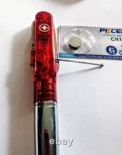 Swiss Army Knife & Ball Point Pen Light VTG Wagner Of Switzerland Black Ink Rare