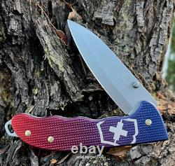 Swiss Army Knife Evoke Hunter Pro Alox Blue / Red Victorinox, 0.9415. D221, NIB