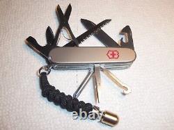 Swiss Army Knife Fieldmaster Titanium Scales $40 Titanium Lanyard Was $275