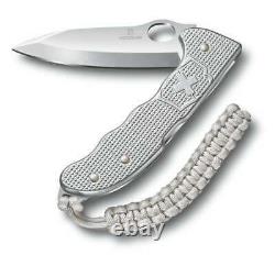 Swiss Army Knife Hunter Pro Clip & Lanyard, Silver Alox, Victorinox, New In Box