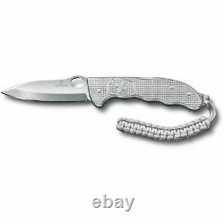 Swiss Army Knife Hunter Pro Clip & Lanyard, Silver Alox, Victorinox, New In Box