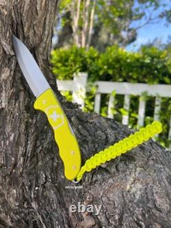 Swiss Army Knife Hunter Pro Limited Edition 2023 Yellow Victorinox 0.9415. L23
