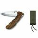 Swiss Army Knife Hunter Pro Wood Handle With Nylon Pouch, Victorinox, New In Box