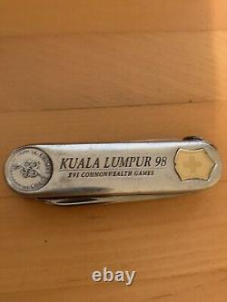 Swiss Army Knife KUALA LUMPUR XVI'98 Commonwealth Games Commemorative Knife