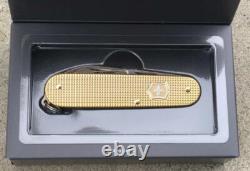 Swiss Army Knife L. E. Champagne Gold Cadet Alox Victorinox 0.2601. L19 New In Box