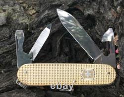Swiss Army Knife L. E. Champagne Gold Cadet Alox Victorinox 0.2601. L19 New In Box