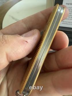 Swiss Army Knife L. E. Champagne Gold Cadet Alox Victorinox 0.2601. L19 New In Box