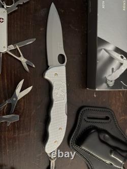 Swiss Army Knife Lot Pro Hunter Alox With Conceal Carrier Mini Champ Farmer X New