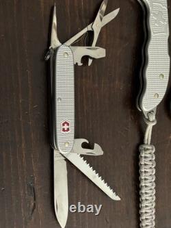 Swiss Army Knife Lot Pro Hunter Alox With Conceal Carrier Mini Champ Farmer X New