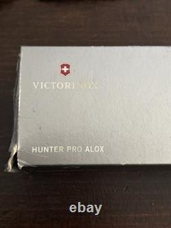 Swiss Army Knife Lot Pro Hunter Alox With Conceal Carrier Mini Champ Farmer X New