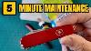 Swiss Army Knife Maintenance In 5 Minutes Do This Weekly