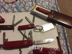 Swiss Army Knife Rough Rider Boy Scouts Coca Cola NY Phone Lot 24 Knives Rare