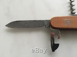 Swiss Army Knife Spartan Damast Damascus Limited Edition 2014, Very Rare