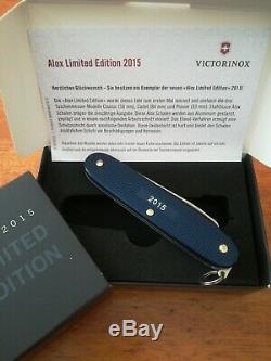 Swiss Army Knife Victorinox Alox Pioneer Limited Edition 2015 0.8201. L15