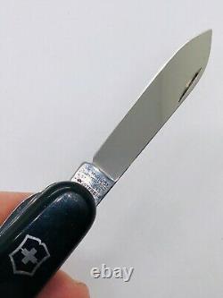 Swiss Army Knife Victorinox BLACK Time Keeper Roman numerals + sheath