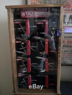 Swiss Army Knife- Victorinox Pre-1990 Store Counter Display 15+ Knives