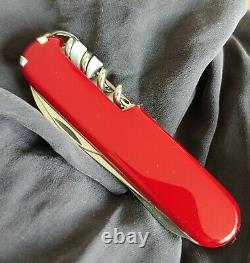 Swiss Army Knife Victorinox RED Time Keeper roman numerals OVP NEW Box & papers
