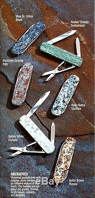 Swiss Army Knife Victorinox Rocknives Series 6 Knives Bijou / Classic Sd